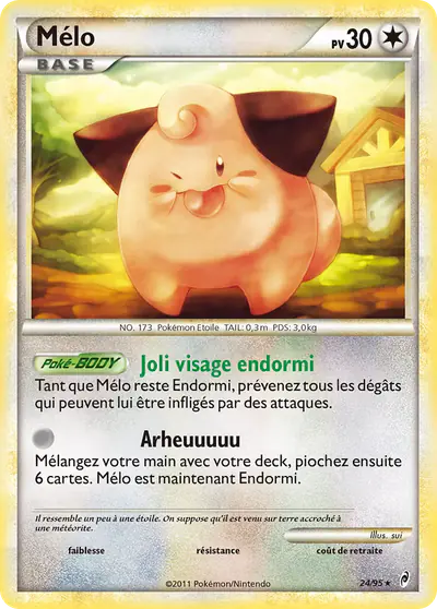 Image de la carte Pokemon Mélo 24/95