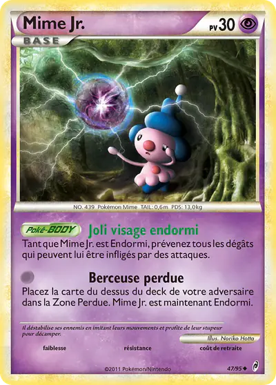 Image de la carte Pokemon Mime Jr. 47/95