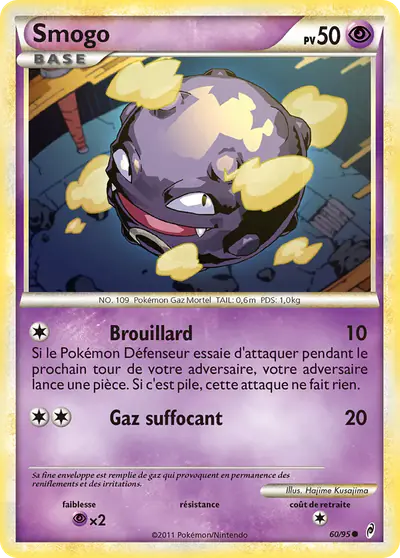 Image de la carte Pokemon Smogo 60/95