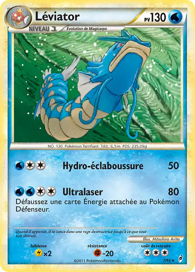 Image de la carte Pokemon Léviator 7/95