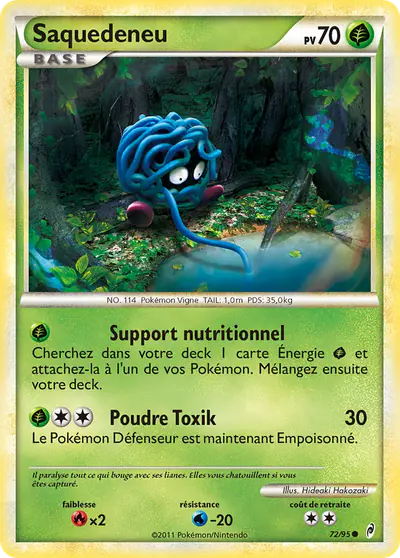 Image de la carte Pokemon Saquedeneu 72/95