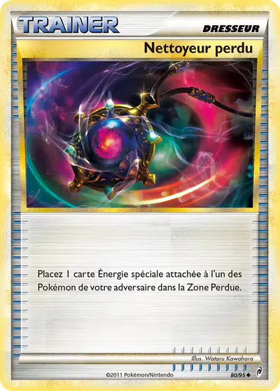 Image de la carte Pokemon Nettoyeur perdu 80/95