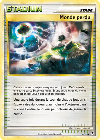 Image de la carte Pokemon Monde perdu 81/95