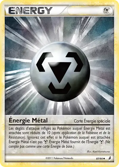 Image de la carte Pokemon Énergie Métal 87/95