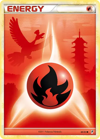 Image de la carte Pokemon Énergie Feu 89/95
