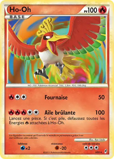 Image de la carte Pokemon Ho-Oh 9/95