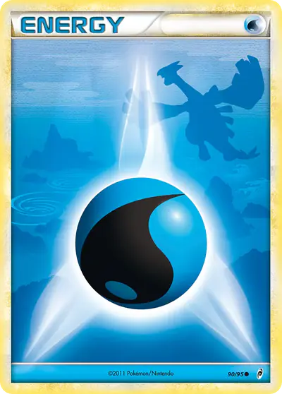 Image de la carte Pokemon Énergie Eau 90/95
