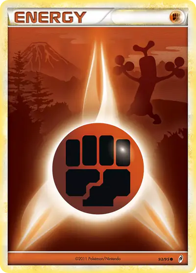 Image de la carte Pokemon Énergie Combat 93/95
