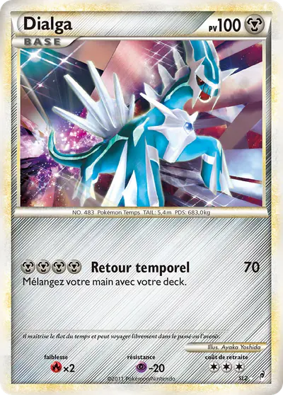 Image de la carte Pokemon Dialga SL2/95