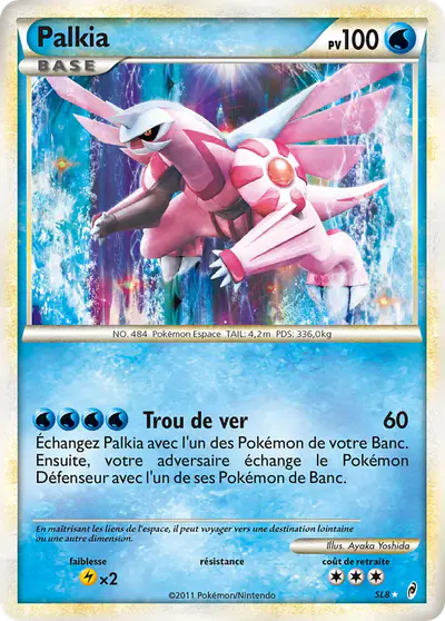 Image de la carte Pokemon Palkia SL8/95
