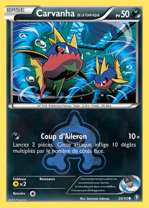 Carvanha de la Team Aqua 20/34
