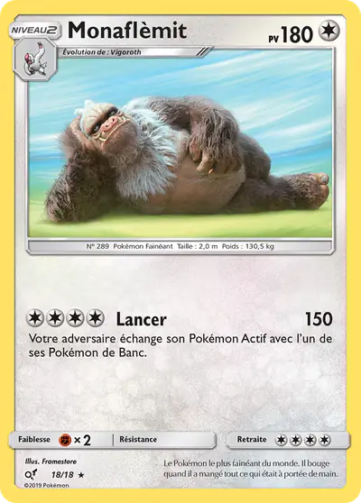 Image de la carte Pokemon Monaflèmit 18/18