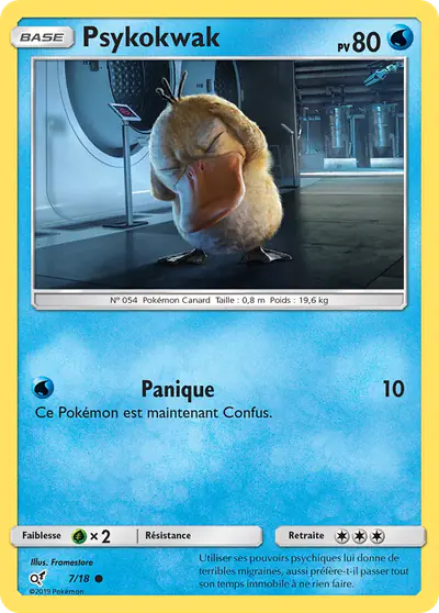 Image de la carte Pokemon Psykokwak 7/18