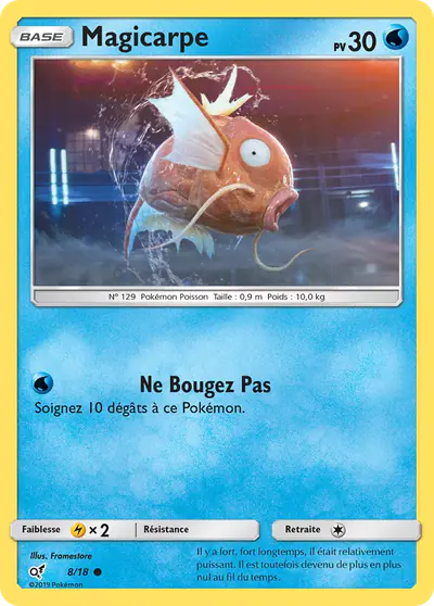 Image de la carte Pokemon Magicarpe 8/18