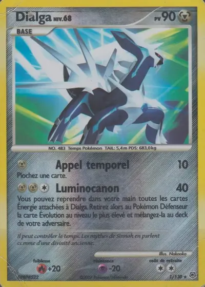 Image de la carte Pokemon Dialga 1/130