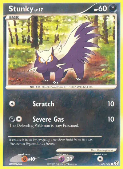 Image de la carte Pokemon Moufouette 102/130