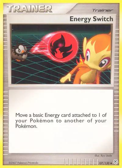 Image de la carte Pokemon Échange d'énergie 107/130
