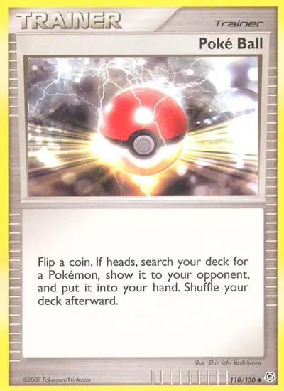 Image de la carte Pokemon Poké Ball 110/130