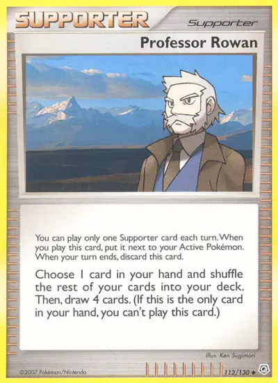 Image de la carte Pokemon Prof. Sorbier 112/130
