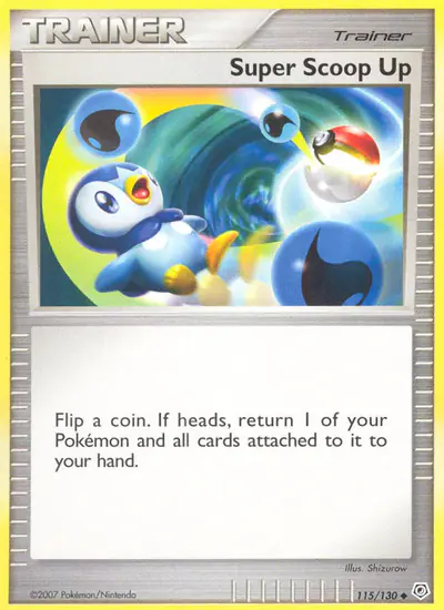 Image de la carte Pokemon Super rappel 115/130