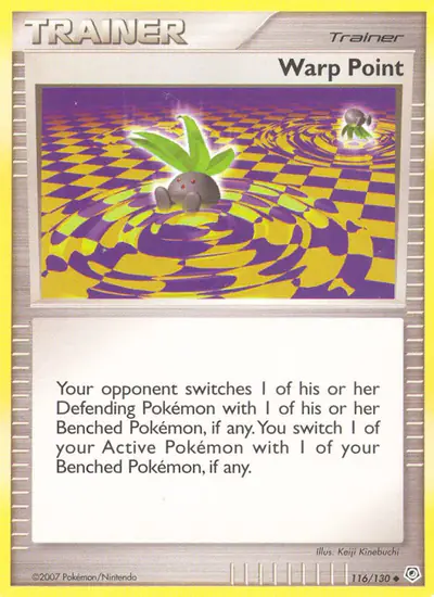 Image de la carte Pokemon Point d'échange 116/130
