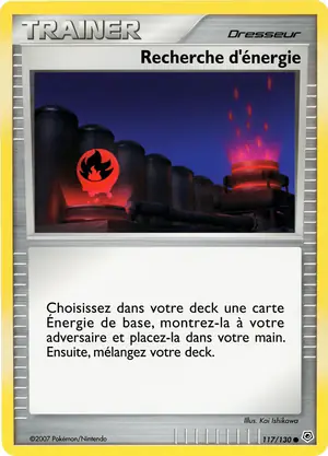 Recherche d'&eacute;nergie 117/130