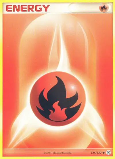 Image de la carte Pokemon Énergie Feu 124/130