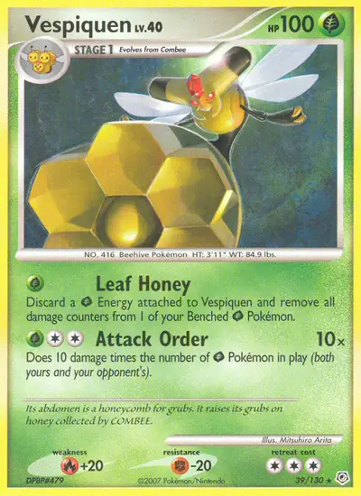Image de la carte Pokemon Apireine 39/130