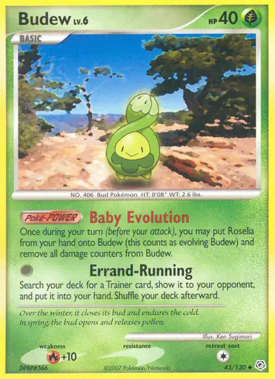 Image de la carte Pokemon Rozbouton 43/130