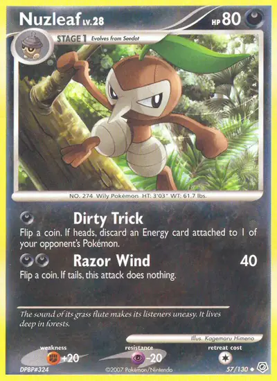 Image de la carte Pokemon Pifeuil 57/130