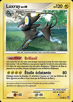 Image de la carte Pokemon Luxray 7/130
