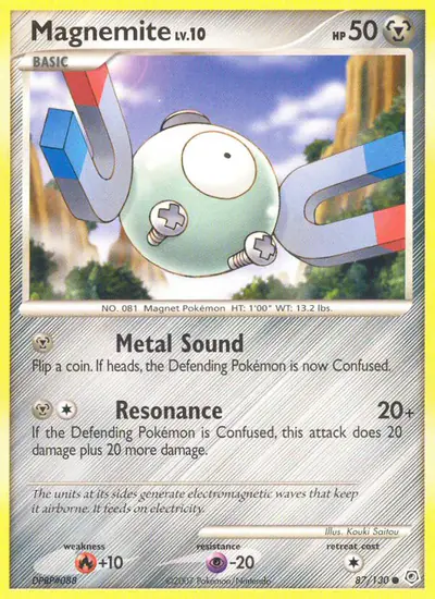 Image de la carte Pokemon Magnéti 87/130
