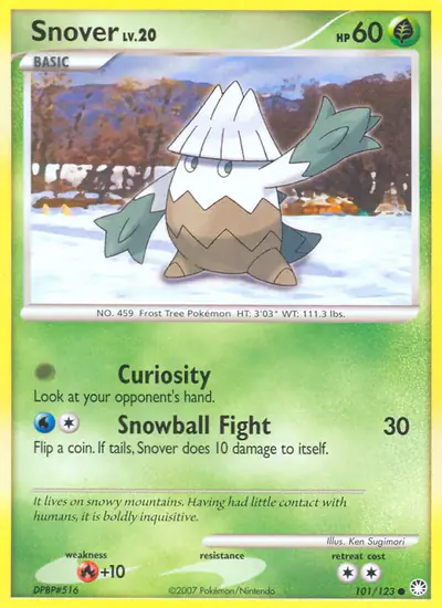 Image de la carte Pokemon Blizzi 101/123