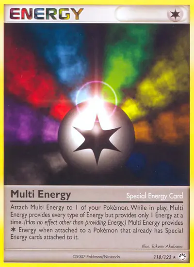 Image de la carte Pokemon Énergies multiples 118/123