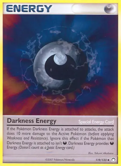 Image de la carte Pokemon Énergie Obscurité 119/123