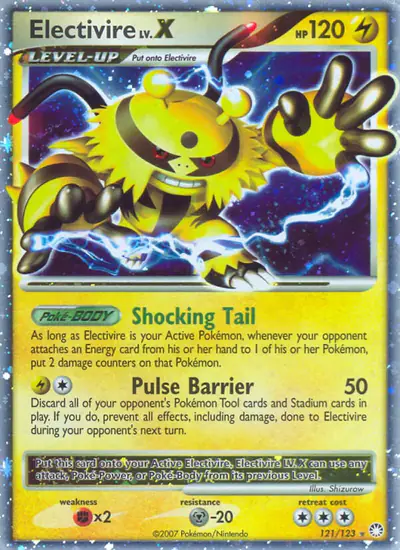 Image de la carte Pokemon Elekable 121/123
