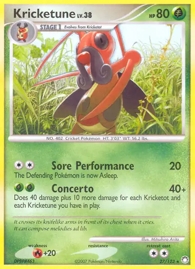 Image de la carte Pokemon Mélokrik 27/123