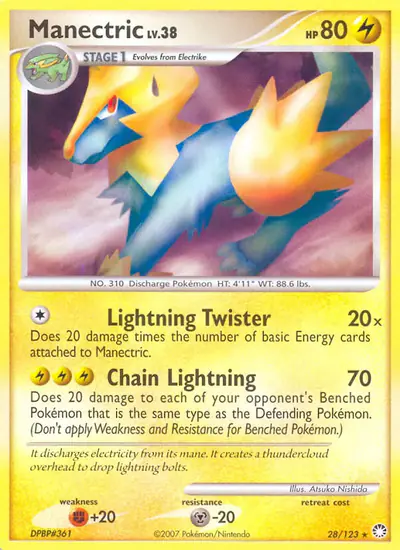 Image de la carte Pokemon Elecsprint 28/123