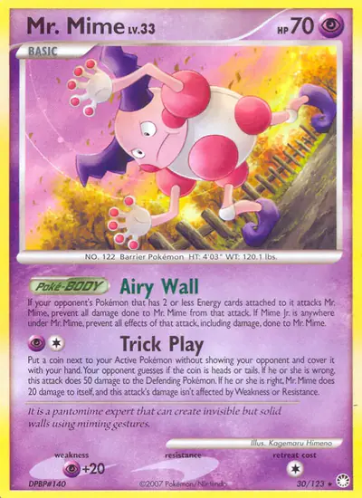 Image de la carte Pokemon M. Mime 30/123