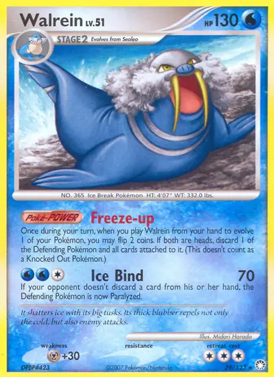 Image de la carte Pokemon Kaimorse 39/123