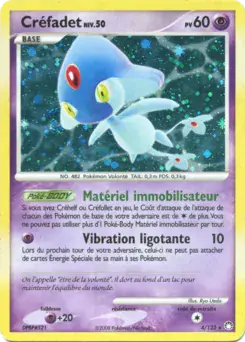 Image de la carte Pokemon Créfadet 4/123