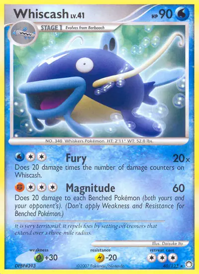Image de la carte Pokemon Barbicha 40/123