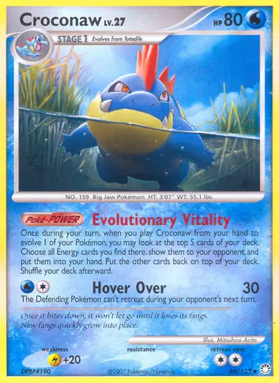 Image de la carte Pokemon Crocrodil 44/123