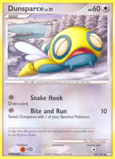 Image de la carte Pokemon Insolourdo 47/123