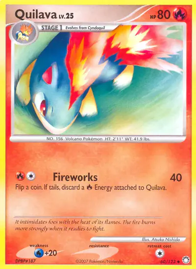 Image de la carte Pokemon Feurisson 60/123