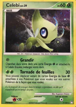 Image de la carte Pokemon Celebi 7/123
