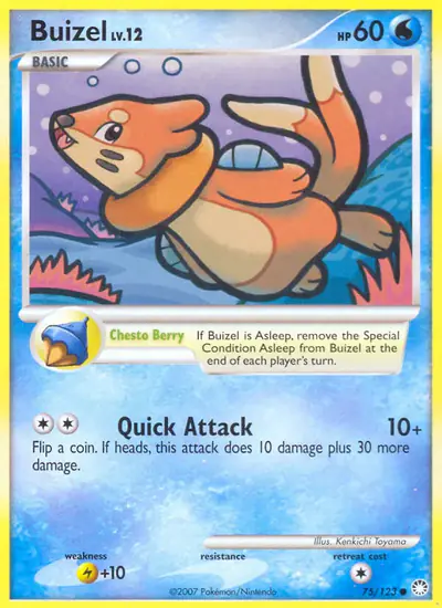 Image de la carte Pokemon Mustébouée 75/123