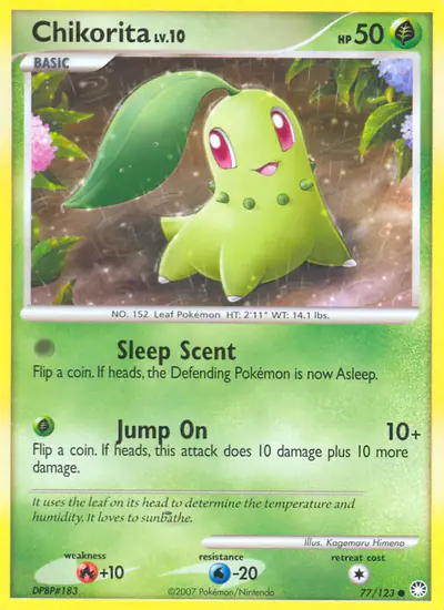 Image de la carte Pokemon Germignon 77/123