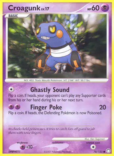 Image de la carte Pokemon Cradopaud 78/123