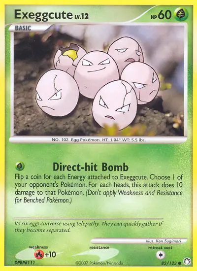 Image de la carte Pokemon Noeunoeuf 82/123